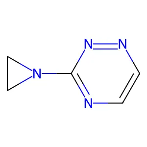 3-(Aziridin-1-yl)-1,2,4-triazine structure