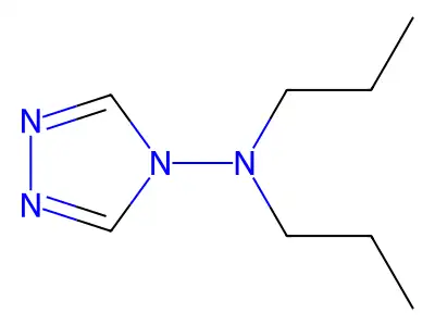 4H-1,2,4-Triazol-4-amine, N,N-dipropyl- structure