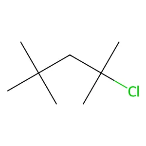 2-Chloro-2,4,4-trimethylpentane structure