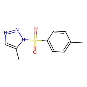 5-Methyl-1-((4-methylphenyl)sulfonyl)-1H-1,2,3-triazole structure