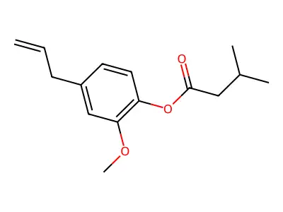 Eugenol isovalerate structure