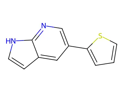 1-[(2-methyl-1H-indol-4-yl)oxy]-3-piperidino-2-propanol structure