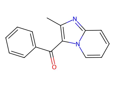 (2-Methylimidazo[1,2-a]pyridin-3-yl)(phenyl)methanone structure