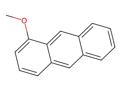 1-甲氧基蒽 structure