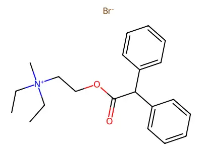 阿地芬宁甲基溴化物 structure