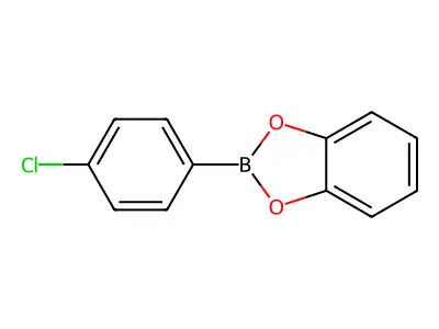 2-(4-Chlorophenyl)-1,3,2-benzodioxaborole structure