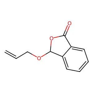 1(3H)-Isobenzofuranone, 3-(2-propenyloxy)- structure