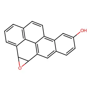 3b,4a-Dihydrobenzo(12,1)benz(a)anthra(5,6-b)oxiren-8-ol structure