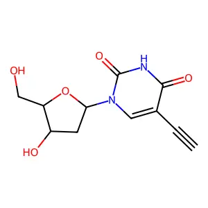 5-乙炔基-2'-脱氧尿苷 structure