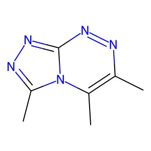 1,2,4-Triazolo[3,4-c][1,2,4]triazine, 3,5,6-trimethyl- structure