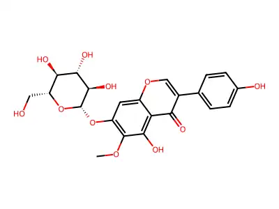 Tectoridin structure