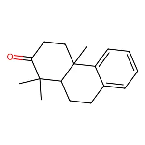 3,4,4a,9,10,10a-Hexahydro-1,1,4a-trimethyl-2(1H)-phenanthrenone structure