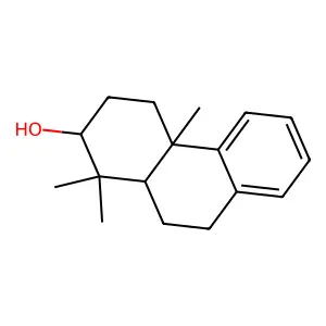 1,2,3,4,4a,9,10,10a-Octahydro-1,1,4a-trimethyl-2-phenanthrenol structure