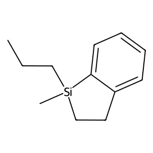 1H-1-Silaindene, 2,3-dihydro-1-methyl-1-propyl- structure