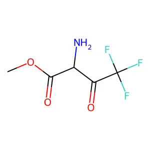 Methyl 2-amino-4,4,4-trifluoro-3-oxobutanoate structure