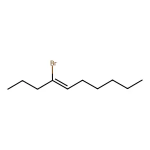 4-Bromo-4-decene structure