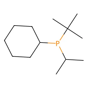Phosphine, cyclohexyl(1,1-dimethylethyl)(1-methylethyl)- structure