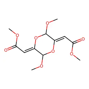 2,2'- diaceticaciddimethylester structure