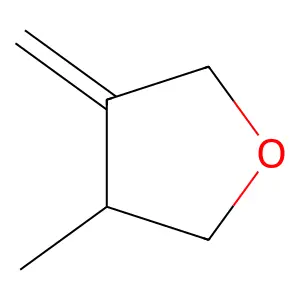 Furan, tetrahydro-3-methyl-4-methylene- structure