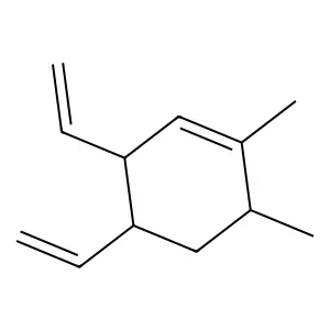 1,6-Dimethyl-3,4-divinyl-1-cyclohexene structure