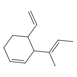 4-Ethenyl-3-(1-methyl-1-propenyl)cyclohexene structure