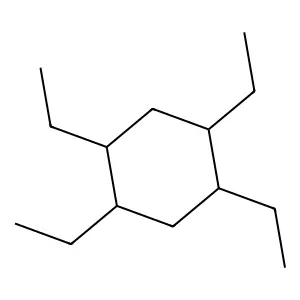 Cyclohexane, 1,2,4,5-tetraethyl-, (1alpha,2alpha,4alpha,5alpha)- structure