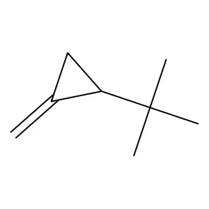 Cyclopropane, 1-(1,1-dimethylethyl)-2-methylene- structure