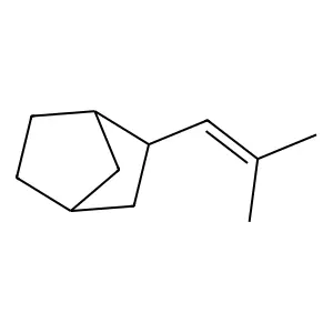 2-(2-Methyl-1-propenyl)bicyclo[2.2.1]heptane structure