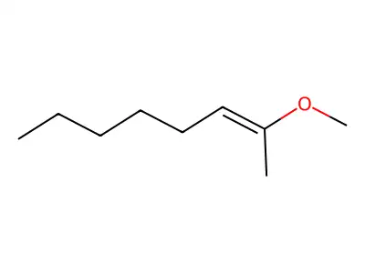2-Methoxyoct-2-ene structure