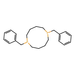 1,6-Dibenzyl-1,6-diphosphecane structure