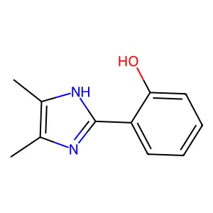 2-(4,5-dimethyl-1H-imidazol-2-yl)phenol structure
