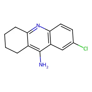 Acridine, 1,2,3,4-tetrahydro-9-amino-7-chloro- structure