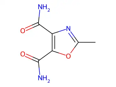 Oxazole-4,5-dicarboxamide, 2-methyl- structure