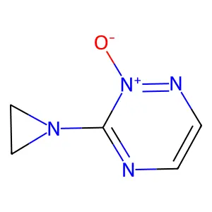 3-(Aziridin-1-yl)-2-oxo-1,2lambda~5~,4-triazine structure