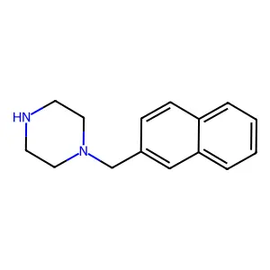 1-(Naphthalen-2-ylmethyl)piperazine structure