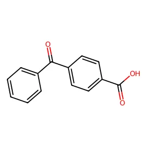 4-苯甲酰苯甲酸 structure