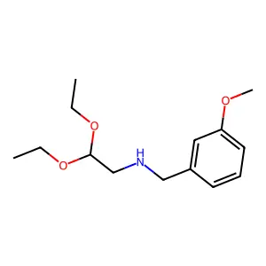2,2-Diethoxy-n-(3-methoxybenzyl)ethanamine structure