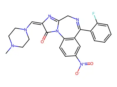 Fluloprazolam structure