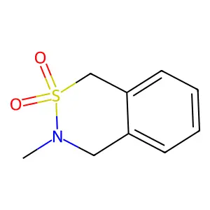 1H-2,3-Benzothiazine, 3,4-dihydro-3-methyl-, 2,2-dioxide structure