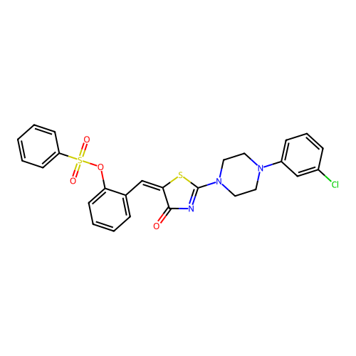 C26H22ClN3O4S2 structure