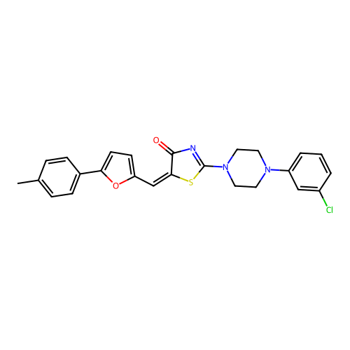 C25H22ClN3O2S structure