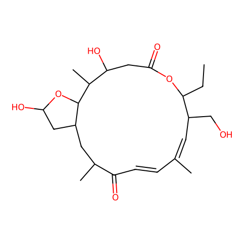 Tylonolide hemiacetal structure
