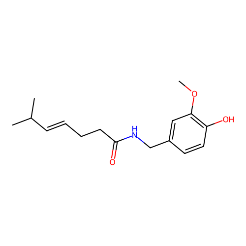 Nornorcapsaicin structure