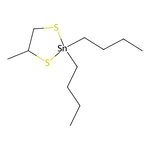 1,3,2-Dithiastannolane, 2,2-dibutyl-4-methyl- structure
