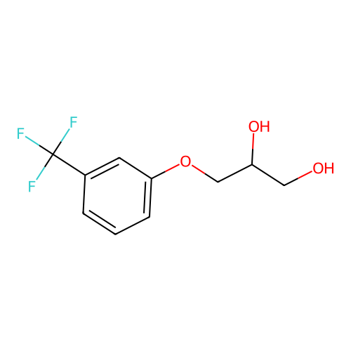 3-(3-(Trifluoromethyl)phenoxy)propane-1,2-diol structure