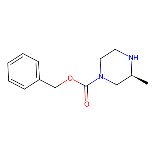 (S)-Benzyl 3-methylpiperazine-1-carboxylate structure