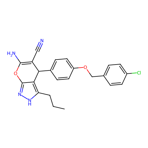 C23H21ClN4O2 structure