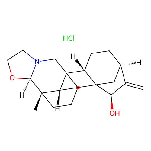 Garryine, hydrochloride structure