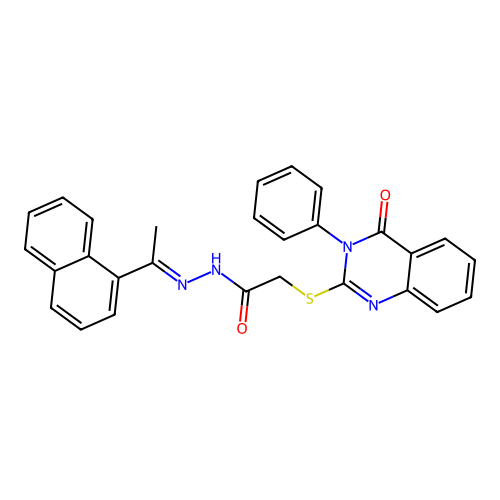 C28H22N4O2S structure