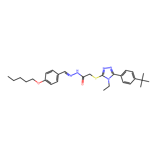 C28H37N5O2S structure